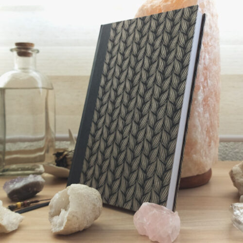 Handmade Notebook "Hathor's Braid"