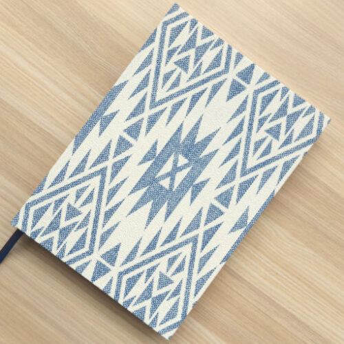 Libreta encuadenación artesanal "Bitácora"