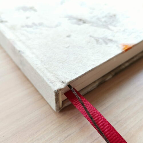 Libreta encuadenación artesanal "Natura"